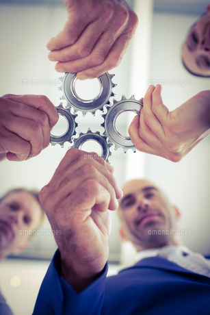 Business team solving a problem FYI00007658 Business team solving a problem FYI00007658